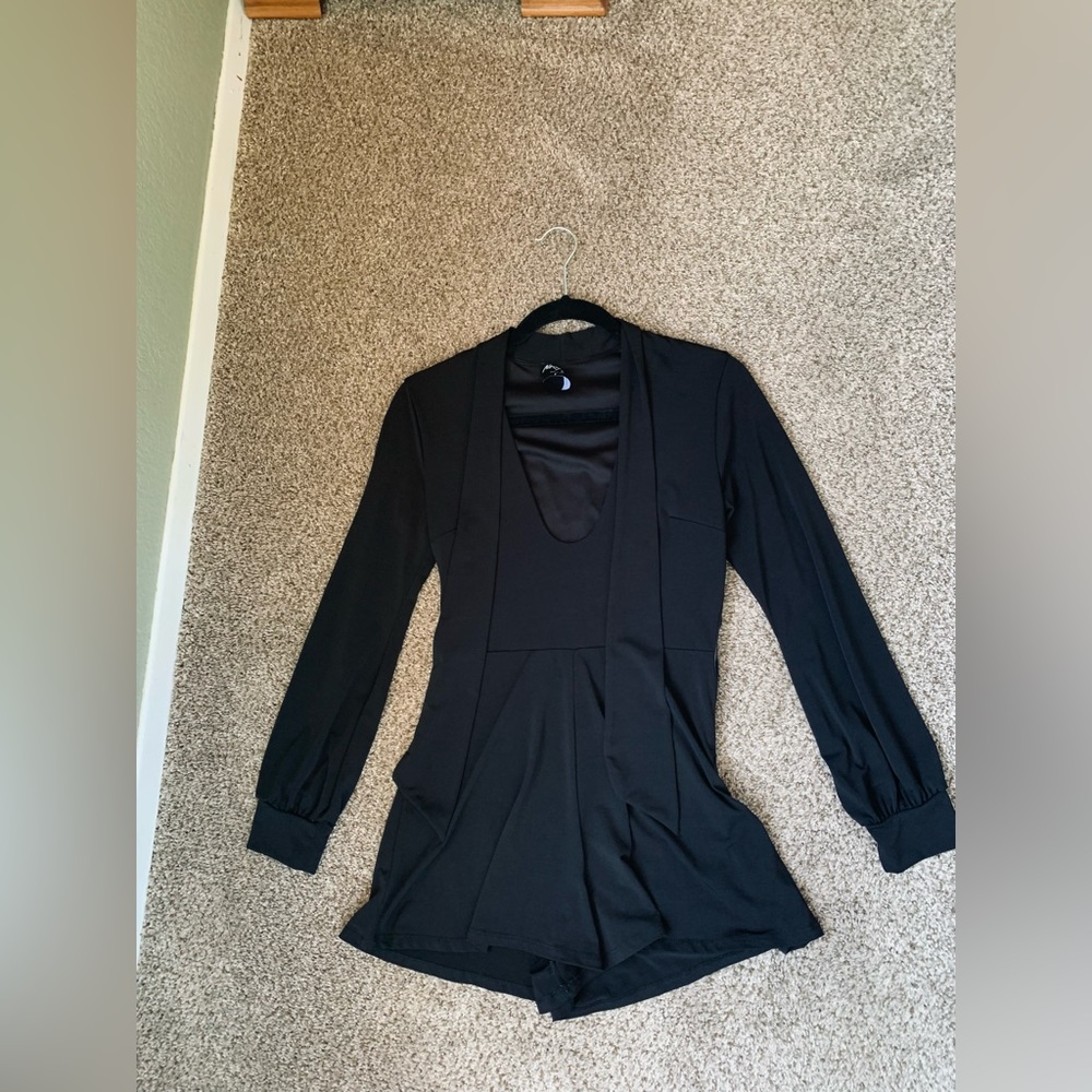 NastyGal Black Romper